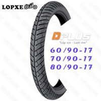 Vỏ lốp xe ko ruột hiệu Dplus dành cho các loại xe wave dream ju si..