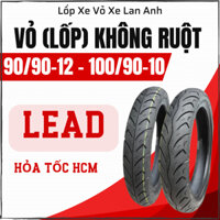Vỏ lốp xe LEAD chính hãng, hoả tốc HCM - Cặp Vỏ Lốp Không Ruột Xe Máy