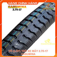 Vỏ Lốp Xe Máy 2.75 – 17 CASUMINA 8 Lớp Bố Cho Bánh Sau Chuyên Chịu Tải Nặng, Thồ Hàng