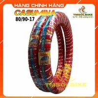 Vỏ Lốp Xe Máy 80/90-17 CASUMINA Không Săm, Chất Lượng Chuẩn Châu Âu