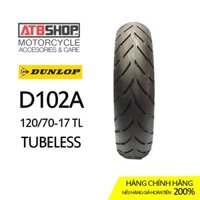 Vỏ lốp xe máy Dunlop 120/70-17 D102A