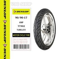 Vỏ ( Lốp ) xe máy Dunlop TT902 90/90-17 MC 49P TL _ Lốp Trung Thành