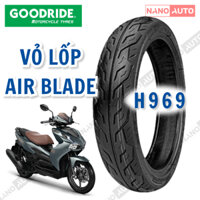 Vỏ lốp xe máy GOODRIDE cao cấp, dành cho Honda AirBlade, không ruột cao cấp H969, Premium tyres, Tubeless