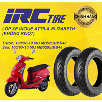Vỏ lốp xe máy IRC INOUE Attila Elizabeth - vỏ trước và sau -  Không ruột