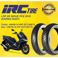Vỏ lốp xe máy IRC INOUE PCX 2018 - vỏ trước và sau -  Không ruột
