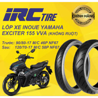 Vỏ lốp xe máy IRC INOUE EXCITER 155VVA - vỏ trước và sau -  không ruột
