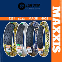 Vỏ lốp xe máy MAXXIS đủ size 70 80 90 100 120 gai 3D 6002 6233 6234 Lốp không xài ruột