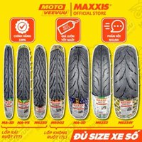 Vỏ lốp xe máy Maxxis đủ size kim cương xương cá 3D V6 6230 6002 6234 6233 70 80 90 100 110 120 130 140 vành 17 14 xe số