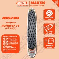 Vỏ lốp xe máy MAXXIS M 6230 Gai zin Sirius 70/90-17 TT 70 90 17 (Lốp xài ruột) END