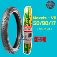 Vỏ Lốp Xe Máy Maxxis V6 50/90/17 Gai Xương Cá