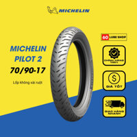 Vỏ lốp xe máy Michelin 70/90-17 TL Pilot Street 2 (Lốp không ruột)