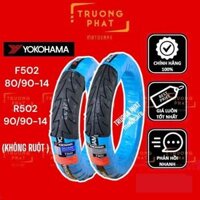 Vỏ lốp xe máy Yokohama 80/90-14, 90/90-14 TL S502 ( Vỏ không ruột)