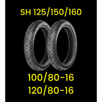 Vỏ Lốp Xe SH 125, SH 150 Việt Nam và Ý, size 100/80-16 và 120/80-16