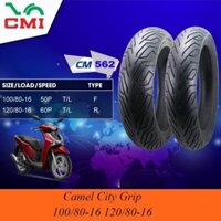 Vỏ lốp xe SH Camel gai City Grip size 100/80-16 và 120/80-16 , chính hãng có bảo hành  . DoChoiXeMay