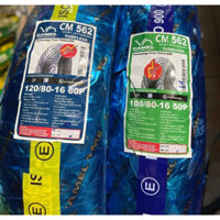 Vỏ lốp xe SH trước 100/80-16; Sau 120/80-16 mã gai 562