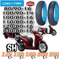 VỎ LỐP XE TAY GA SHVN SH 125 - 150 -160 - 300 -350 cc DELI INDONESIA SC-109