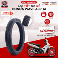 Vỏ Lốp Xe Wave, Vỏ Lốp Sau Xe Wave Alpha 110, Lốp Xe Máy Chính Hãng, Độ Bền Cao,Chịu Tải Tốt, Giá Tốt, Đủ Size