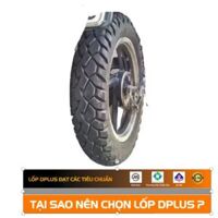 Vỏ (lốp) yamaha YB125 size 110/90-16 DPlus không ruột