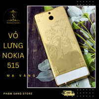 Vỏ Lưng Máy Nokia 515 Mạ Vàng Mẫu Quan Công