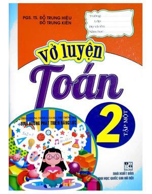 Vở luyện Toán 2 Tập 1