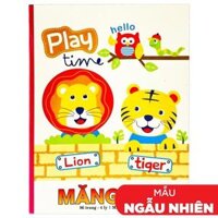 Vở Măng Non 4 Ô Ly 96 Trang ĐL 100gm2 - Hải Tiến 1725 Mẫu Màu Giao Ngẫu Nhiên