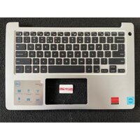 Vỏ Mặt C Kèm Phím Dành Cho Laptop Dell inspiron 5370 Dell Vostro 5370 0265G7 Màu Bạc Like New