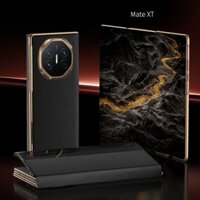 Vỏ MateXT Cho Huawei Mate XT Cửa Sổ Thông Minh Lật Da PU Chống Sốc Cứng Vỏ Điện Thoại Di Động