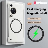 Vỏ Màu Kẹo Không Khung Cho Huawei Nova Y72 Sạc Không Dây Ốp Lưng Nhựa Cứng Chống Sốc Đơn Giản Mỏng Vỏ Điện Thoại SA24