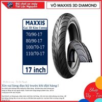 VỎ MAXXIS GAI KIM CƯƠNG 3D SIZE 70/90-17 VÀ 80/90-17