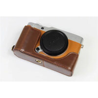 Vỏ máy ảnh bằng da Pu XA7 Vỏ bọc nửa thân cho Fujifilm XA7