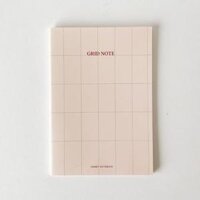 Vở may gáy 80 trang Crabit kẻ ngang dot grid cornell whiteline 100gsm vở học toán - Grid ô vuông - Vở lẻ