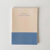 Vở may gáy 80 trang Crabit kẻ ngang dot grid cornell whiteline 100gsm vở học toán - Kẻ ngang xanh - Vở lẻ