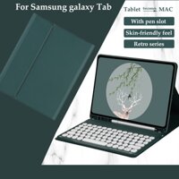 Vỏ máy tính bảng cho samsung galaxy tab s9 11 inch 2023 x710 / x716b / x718u hộp đựng bàn phím có giá đỡ bút chì nắp từ tính funda cho galaxy tab s9 s8 s7 s6lite a7 a8