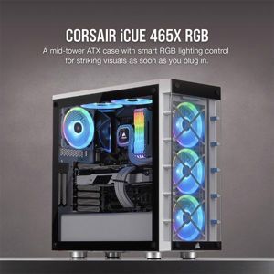 Vỏ máy tính - Case Corsair 465X TG RGB