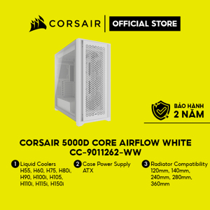 Vỏ máy tính - Case Corsair 5000D Airflow TG
