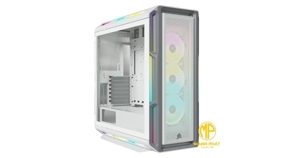 Vỏ máy tính - Case CORSAIR iCUE 5000T RGB White  CC-9011231-WW