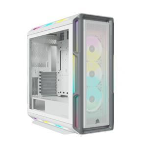 Vỏ máy tính - Case CORSAIR iCUE 5000T RGB White  CC-9011231-WW