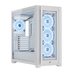 Vỏ máy tính - Case Corsair iCUE 5000X RGB QL True White
