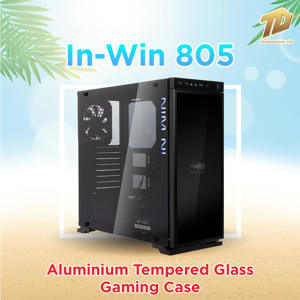Vỏ máy tính - Case In-Win 805 Aluminium & Tempered Glass