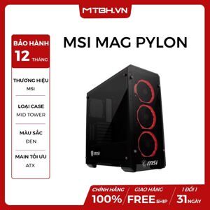 Vỏ máy tính - Case MSI Mag Pylon ATX