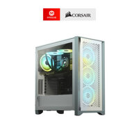 Vỏ máy tính Corsair 4000D Airflow TG White