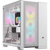 Vỏ Máy Tính Corsair 6500D AIRFLOW Mid-Tower Dual Chamber White