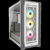 Vỏ máy tính Corsair iCUE 5000X RGB TG White (CC-9011213-WW)