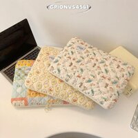 Vỏ máy tính GPIONVS4561, Vỏ máy tính xách tay bảo vệ 11-15 Inch, Túi đựng máy tính bảng chống nước họa tiết hoa chất lượng cao dành cho nữ