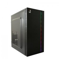 Vỏ máy tính Nhựa - Vỏ Case Jetek EM3 (Mini Tower/Led RGB)