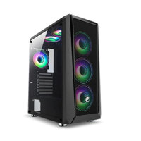 VỎ MÁY TÍNH VITRA SAPHIRA W10  E-ATX KÈM 3 FAN RGB