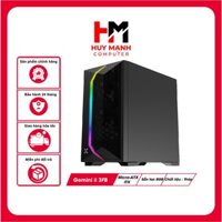 Vỏ máy tính Xigmatek Gemini II 3FB  Huy Mạnh Computer Vỏ case Micro-ATX, ITX kèm sẵn fan LED