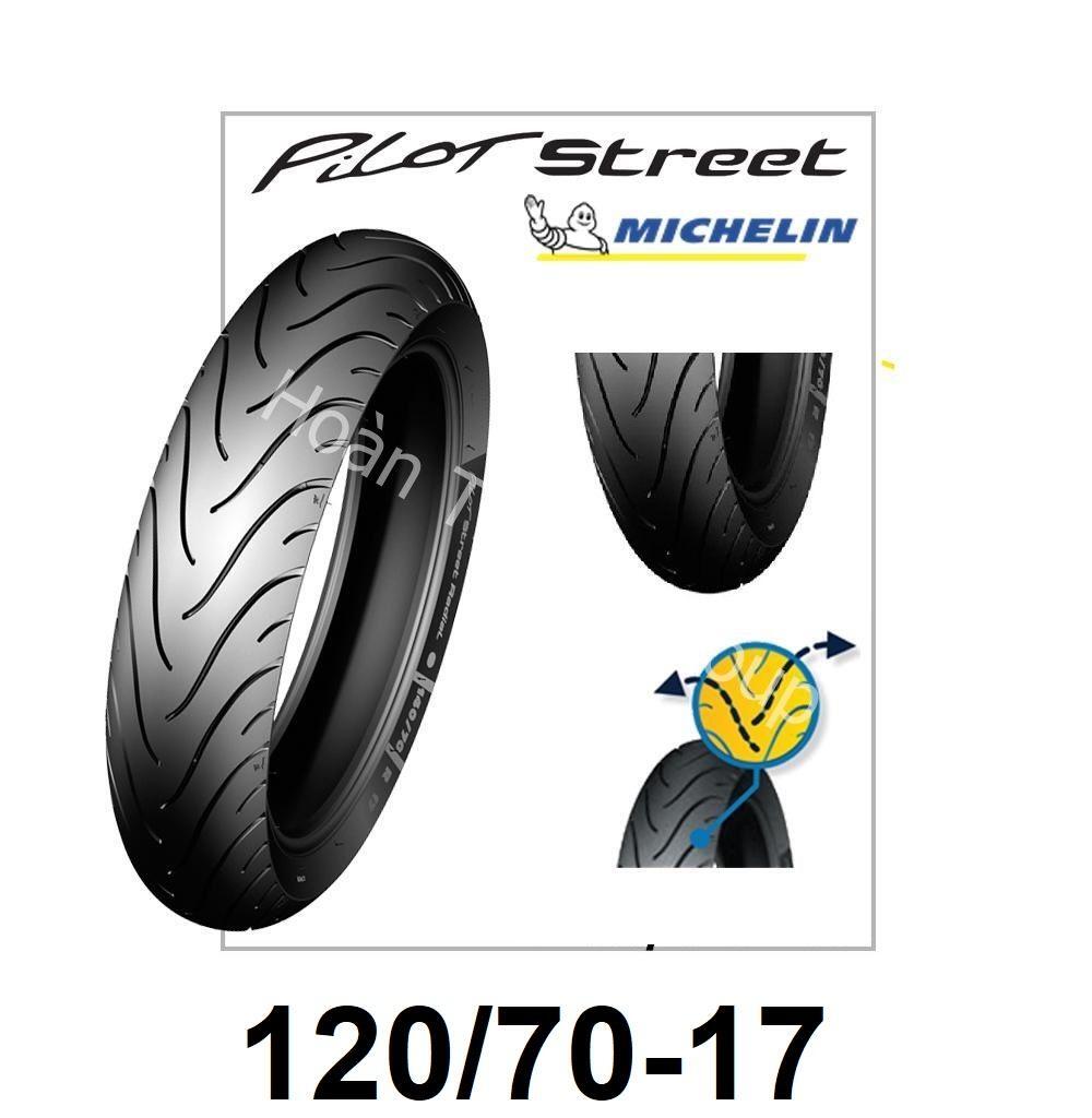 Vỏ Michelin 120-70/17 Gai Pilot Street