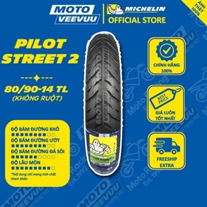 Vỏ Michelin 80/90-14 Pilot Street 2