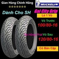Vỏ Michelin City Grip 2 Dành cho SH125, SH150, Các đời Chính Hãng Michelin